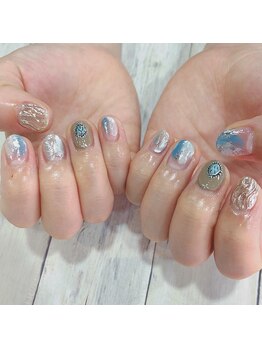 アリュール アンド エテルノ 小山店(Allure & ETERNO)/塗りかけネイル