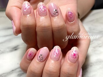 ネイルグラマラス 西新井店/《パラジェル》チークネイル