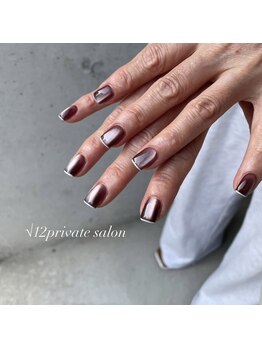 ルート12/大人カラー♪マグネットネイル