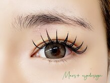 マーズ アイデザイン(Mars+ Eye Design)/フラットラッシュ140本