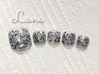 ネイルアンドまつ毛エクステ ルーナ イオンモール東久留米店/フット キャンペーンネイル