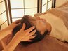 【一気に疲労改善】フットマッサージ/ドライヘッドスパ・首/肩ほぐし ６０分