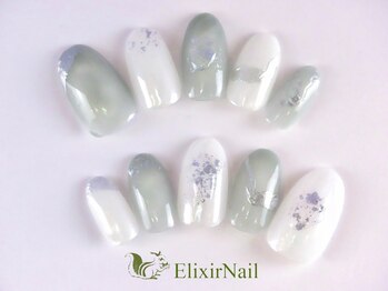 エリクサーネイル 神田(Elixir Nail)/シンプル / クーポン使用