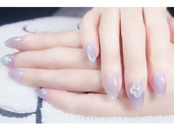 MNM19 表参道の写真/指をスラッと長く手元を美しく魅せるこだわり!シンプルネイル◎【パラジェル/フィルイン/マグネット】