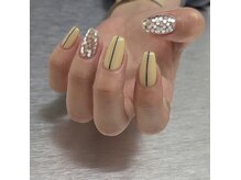 ニコアネイルズ(Nicoa nails)の雰囲気（春なイエロー）
