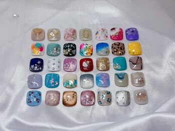 ルアナ 長居店(Luana)/フット選べるアート¥7000