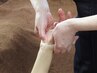 【人気No.3☆】ドライヘッドスパ+小顔矯正+上腕~指先マッサージ 60分