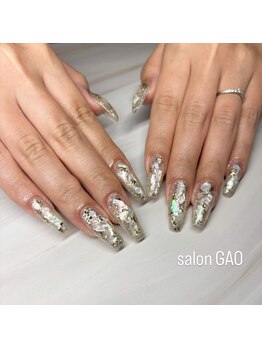 サロン ガオ(salon GAO)の写真/《田崎/熊本駅近く》美しいフォルムで磨き抜かれたセンスで大満足の指先に♪