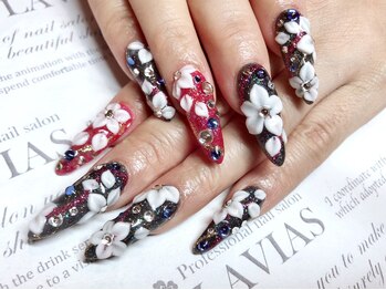 ラヴィアスプラス(LAVIAS+)/【スカルプ】10本アートし放題