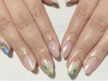 フレイムス アイラッシュ アンド ネイル(FRAMES)/アリエルネイル♪