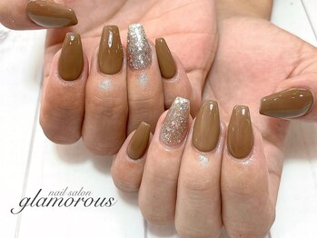 ネイルグラマラス 西新井店/《パラジェル》秋ワンカラー