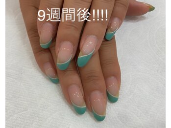 フェアリーヘア ニーナ(Fairy Hair Ni-na)/9週間目のネイル！！！