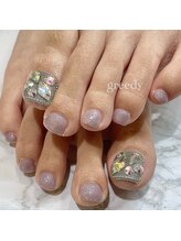 グリーディ(greedy)/ストーン埋め尽くしネイル