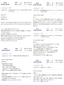 イリアス 藍住店(IRIAS)/移転前(アパートサロン)の口コミ