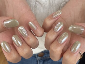 クルネ(QULNE)/春カラー/ライトグリーン/パール