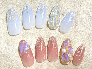 マベル(Ma belle)/7.8月マベルキャンペーンネイル