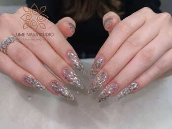 ウメネイルスタジオ(UME NAIL STUDIO)/* 長 さだしやり放題×つけ放題