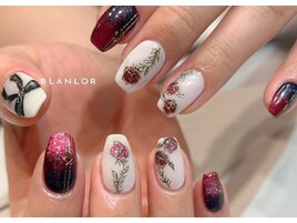 バラ　マグネットネイル