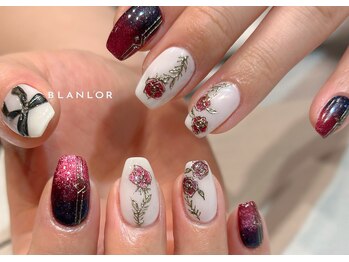 バラ　マグネットネイル