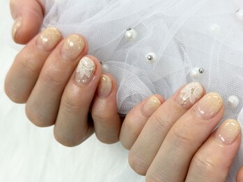 【森】フラワーネイル