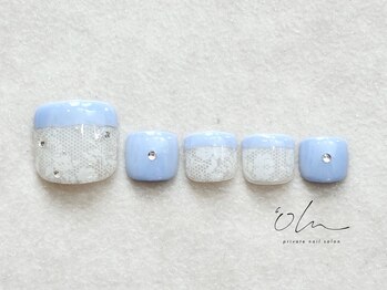 4月フットネイル定額【Spring】