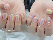 インミニネイルサロン 上野御徒町(INMENE)/うるうるオーロラネイル