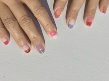 ネイルズ ララ(nails Lala)/バイカラー