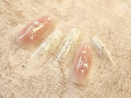 チークNAIL＊＊うる艶＃ラメ