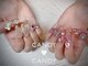 キャンディキャンディ(CANDY CANDY)の写真/流行りのパーツも豊富にご用意★お気に入りが沢山詰まった自分だけのNAILを叶える♪モチの良さも◎