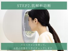 シーボン 船橋店/STEP2.肌解析診断
