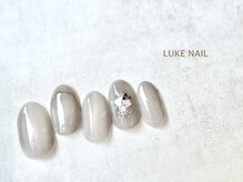 ルークネイル 恵比寿店(LUKE NAIL)/シンプルシェルネイル　春