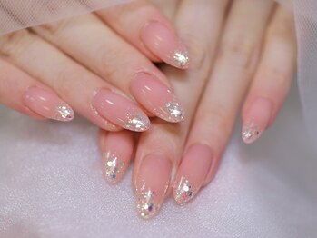 ラメホログラデーション