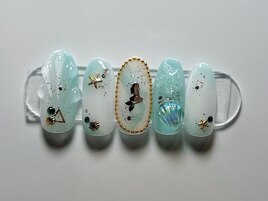 ぷっくり★人魚★夏★縦グラデ