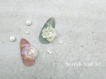 スカラべネイル52 春日部(Scarab Nail 52)/◇ブライダル◇和装◇Flowerart*