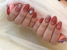 リベレ(LIBELLE)/フラッシュネイル/ハートビジュ-