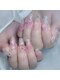 アミナ(Amina)の写真/肌の色がきれいに見えるベースカラーは好感度UP間違いなし◎誰からも好かれる可愛いお爪に仕上げます★