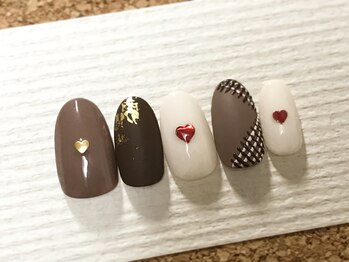 エストリブレ(estLivre)/チョコレートネイル