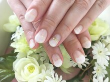 プルミエ ネイル(Premier Nail)/ブライダル♪クリアなホワイト