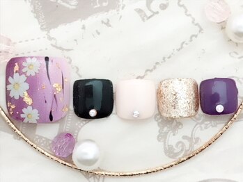 シェリー(Cherie)/お正月ネイル(フット)