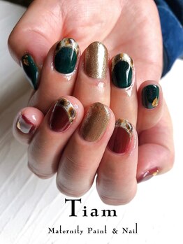 ティアム マタニティペイント アンド ネイル(Tiam Maternity Paint&Nail)/4Designコース★ご新規様¥6800
