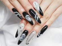 エムネイル(M-Nail)/★ブラック個性派ネイル★