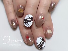 バレンタインネイル　2023