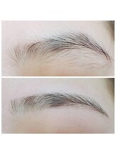 ブラン イオンモール福津店(Eyelash Salon Blanc)/美眉スタイリングbefore⇒after