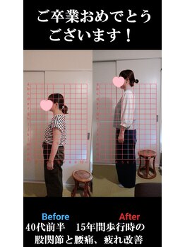 山本整体院/ご卒業者続出!!!