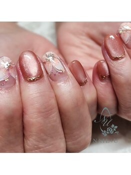 ネイルプラスユウ(NAIL+U)/フラワー＆マグネット