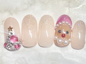 クリスマスネイル