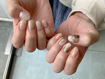 ビューティービースト フォー ネイルアンドアイラッシュ 松浜店(beauty:beast)の写真/【予約殺到の人気店】色味・形・ケア全てが大満足の仕上がりに!フィルイン対応!オフのみ(ケア付)クーポン有