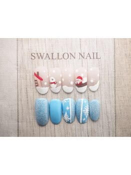 手描きアートが得意なサロン