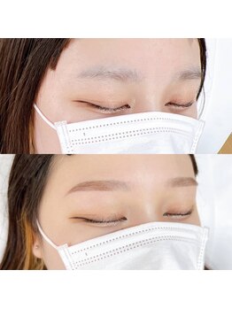 ホワイトアイ 福岡博多(WHITE EYE)/【可愛さを出すなら並行眉】