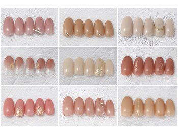 リリ 山口小郡店(ReRe)/【ネイル】大人上品ネイル1